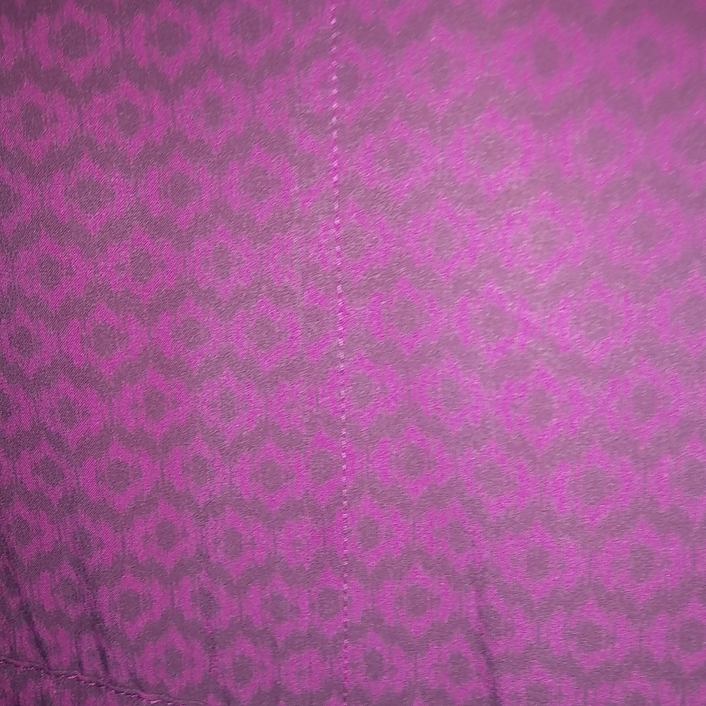 Eddie Bauer M Purple Pattern Drawstring Waist Sle… - image 7